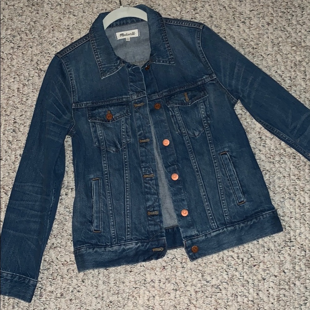 MADEWELL DENIM JACKET NEVER WORN!!